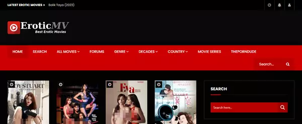 EroticMV, Free Porn Tube Sites