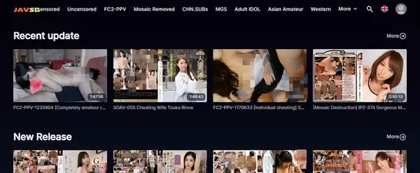 JAVSB, Asian Porn Sites