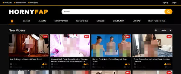 HornyFap, Free OnlyFans Porn Sites