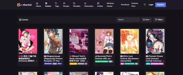 nHentai.com, Hentai Manga Sites