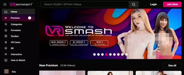 VRSmash, Free Porn Tube Sites