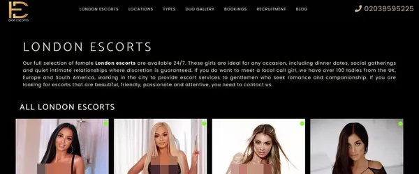 Dior Escorts, Escort Sites