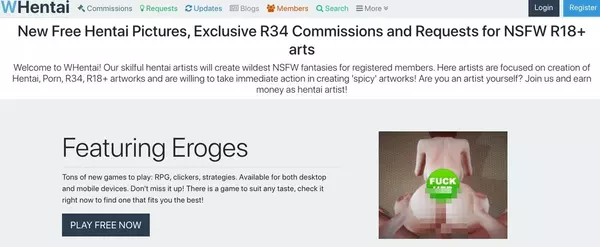 WHentai, Hentai Porn Sites