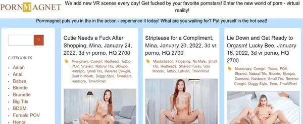 PornMagnet, Free Porn Download Sites