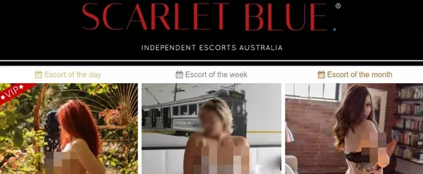 Scarlet Blue, Escort Sites