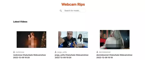 Webcam Rips, Hall Of Fame