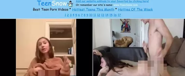 TeenSnow, Teen Porn Sites (18+)