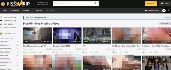 PissRIP, Hall Of Fame